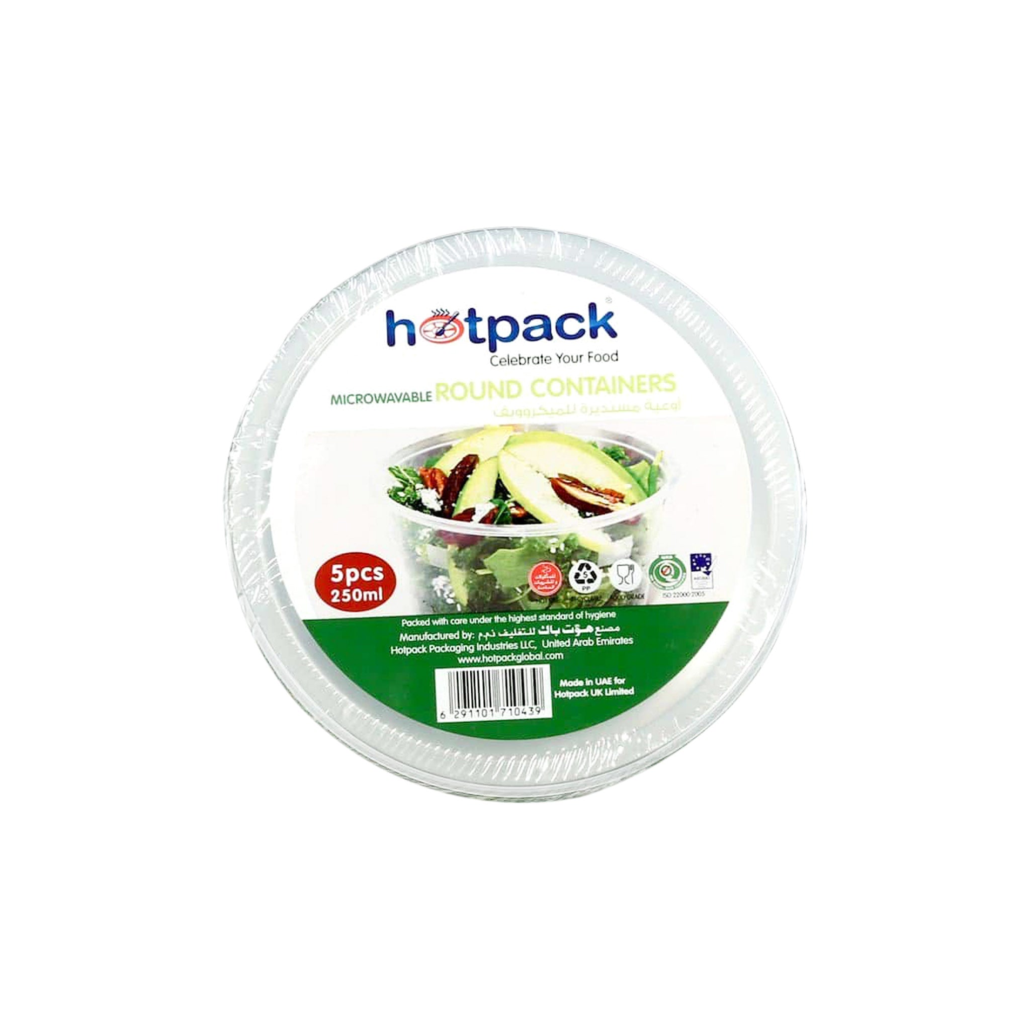 Round Microwavable Container