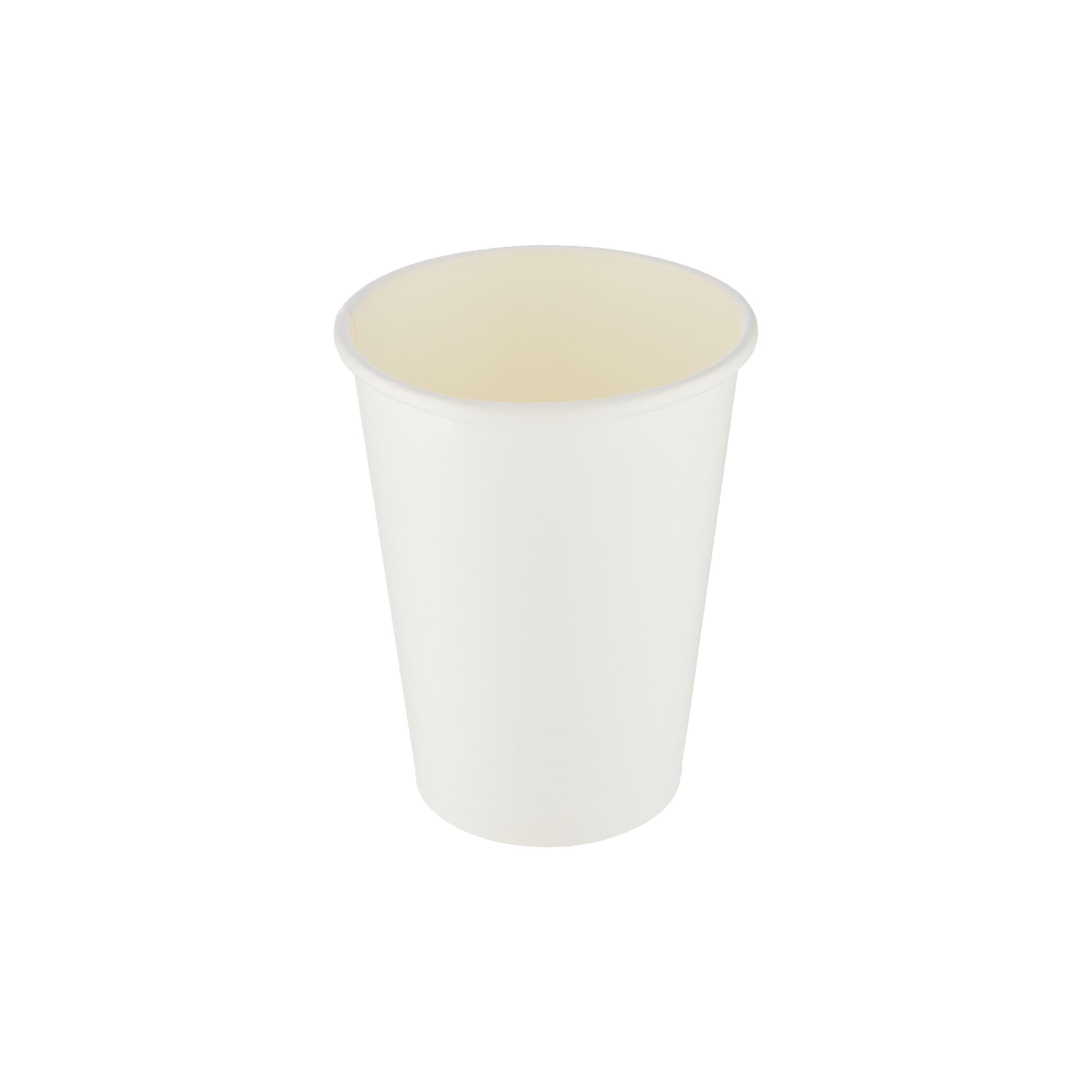 Heavy Duty White Single Wall Paper Cups - Hotpack UAE