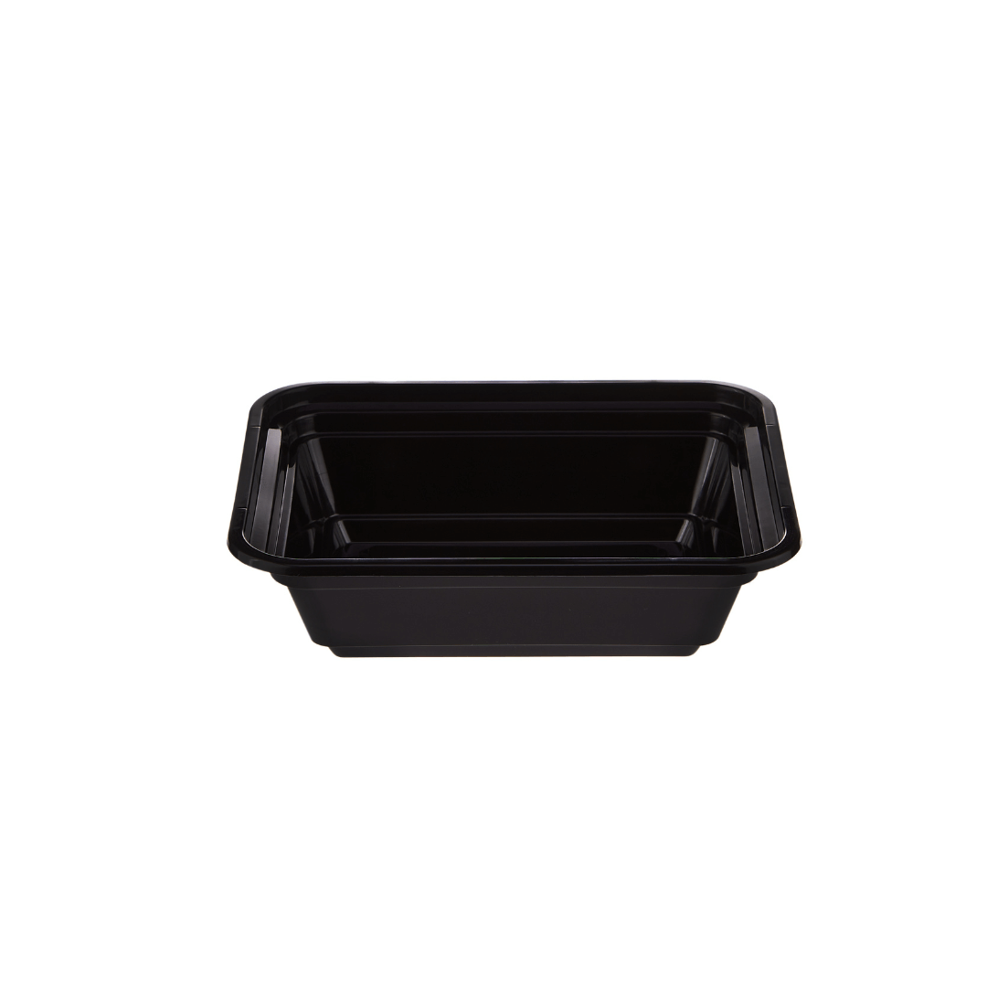 black base container