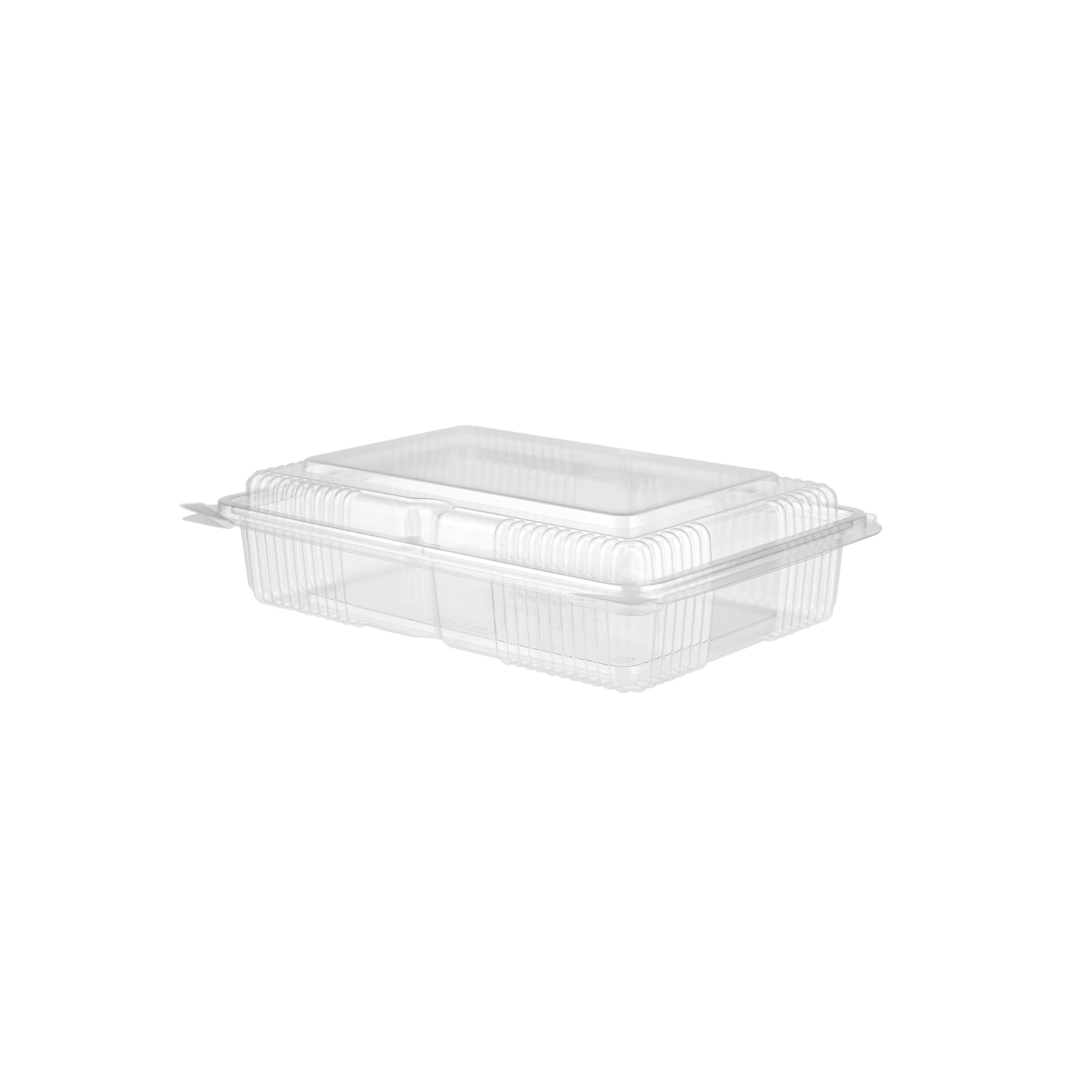 Clear Compartment Clamshell PET container – Hotpackjordan