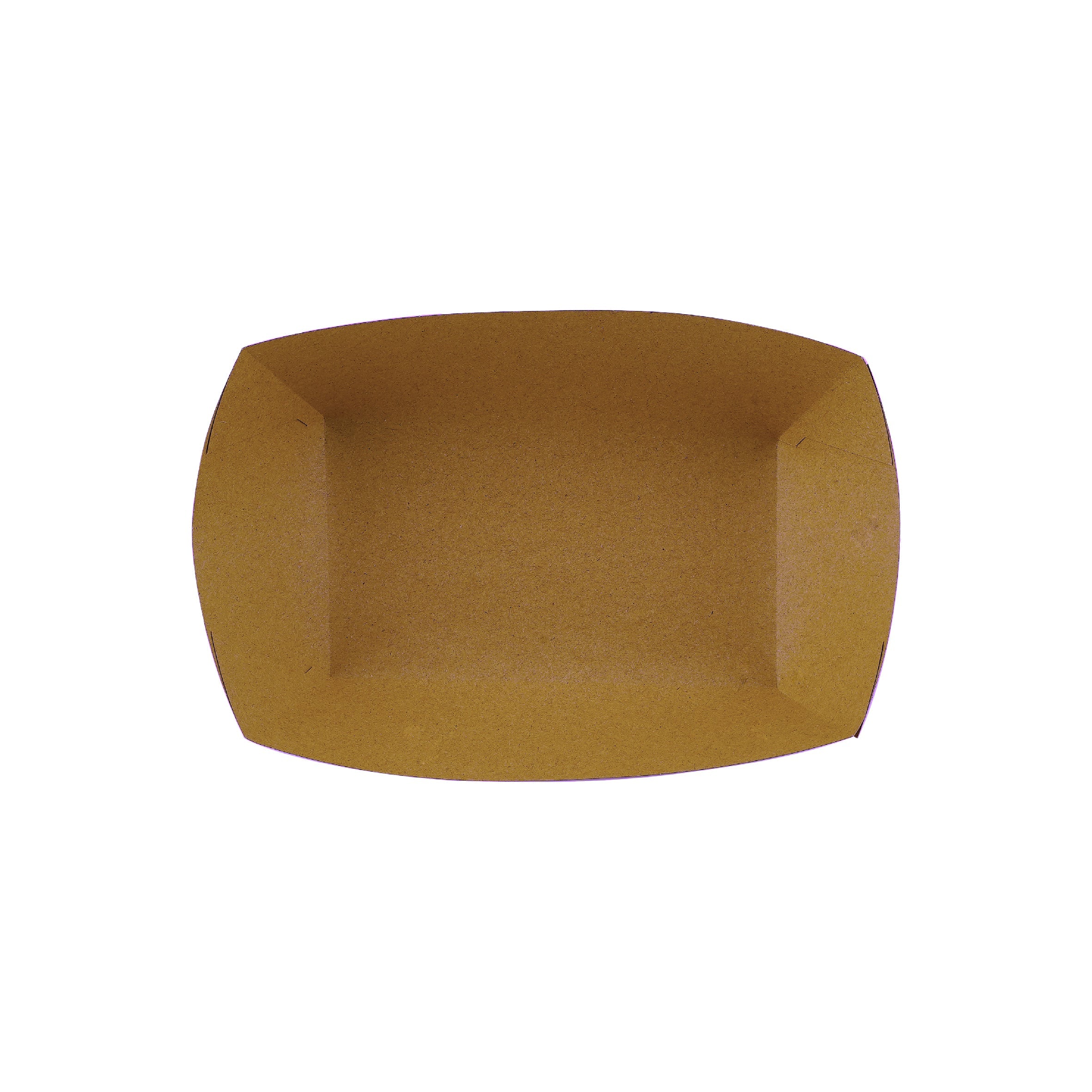 medium paper boat kraft tray  - Hotpack global