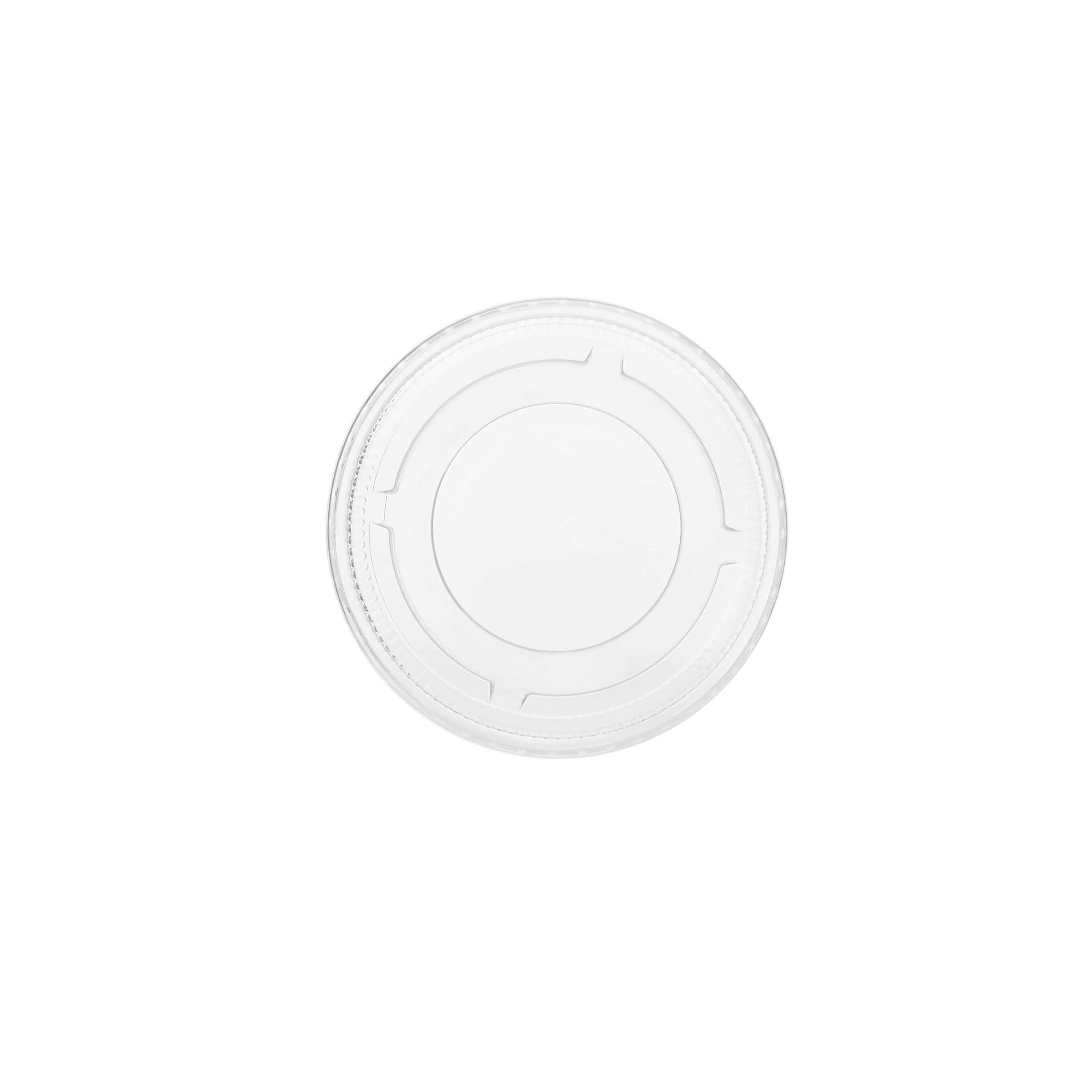 Lid for portion cup 4 Oz clear portion cup for condiments and sauces - Hotpack Global