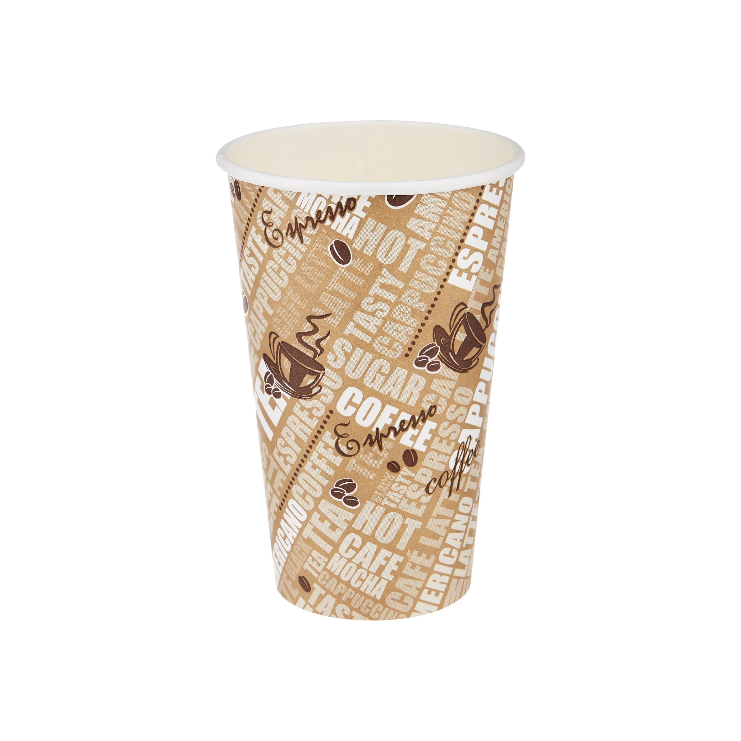 Printed Single Wall Paper Cups - Hotpack UAE