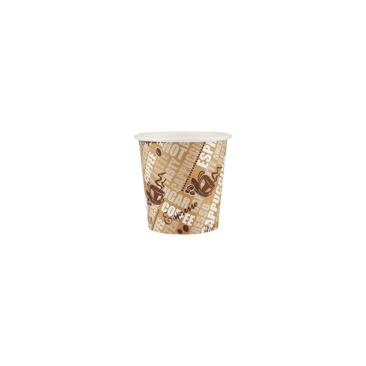 4oz Printed Single Wall Paper Cups - Hotpack UAE
