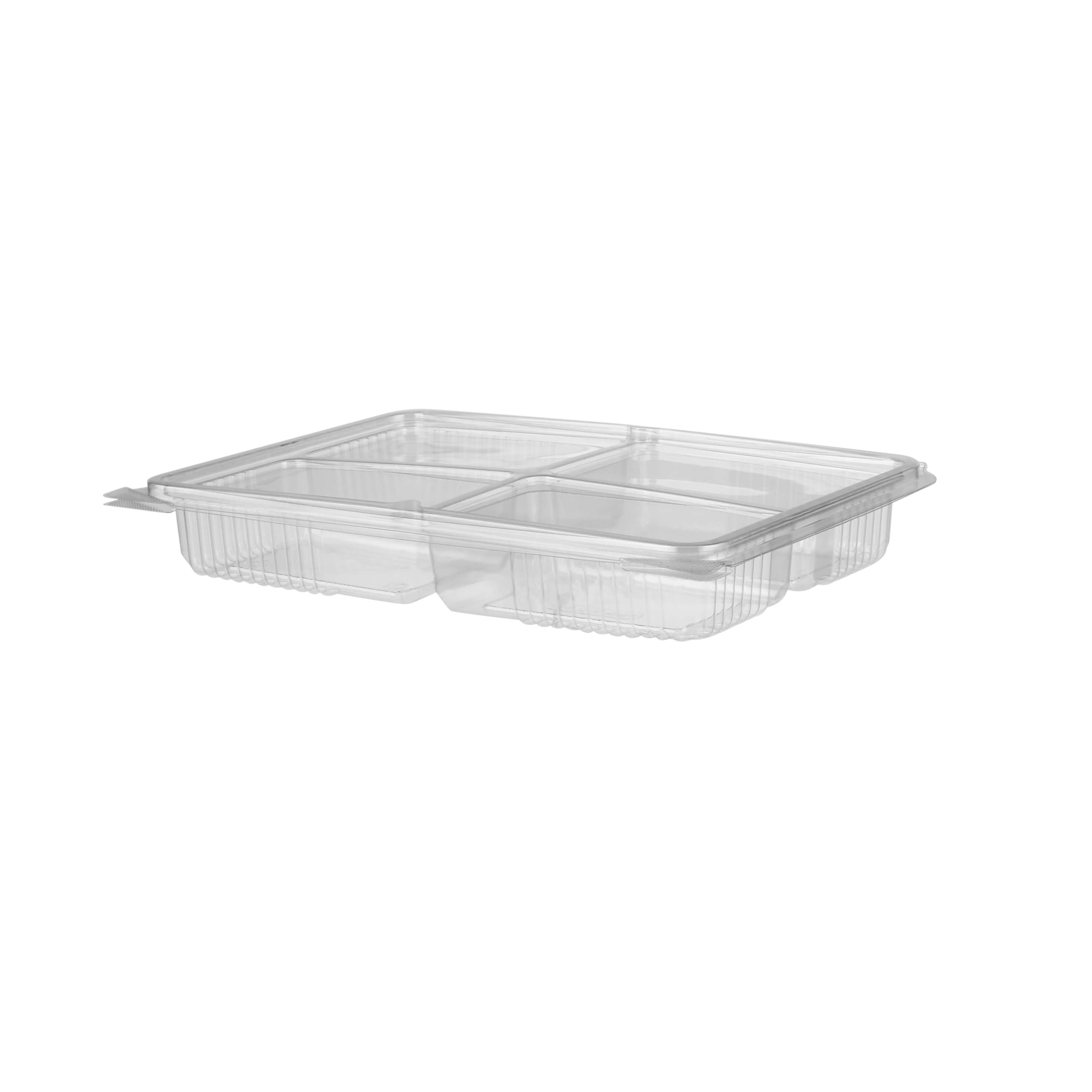 Clear Compartment Clamshell PET container – Hotpackjordan